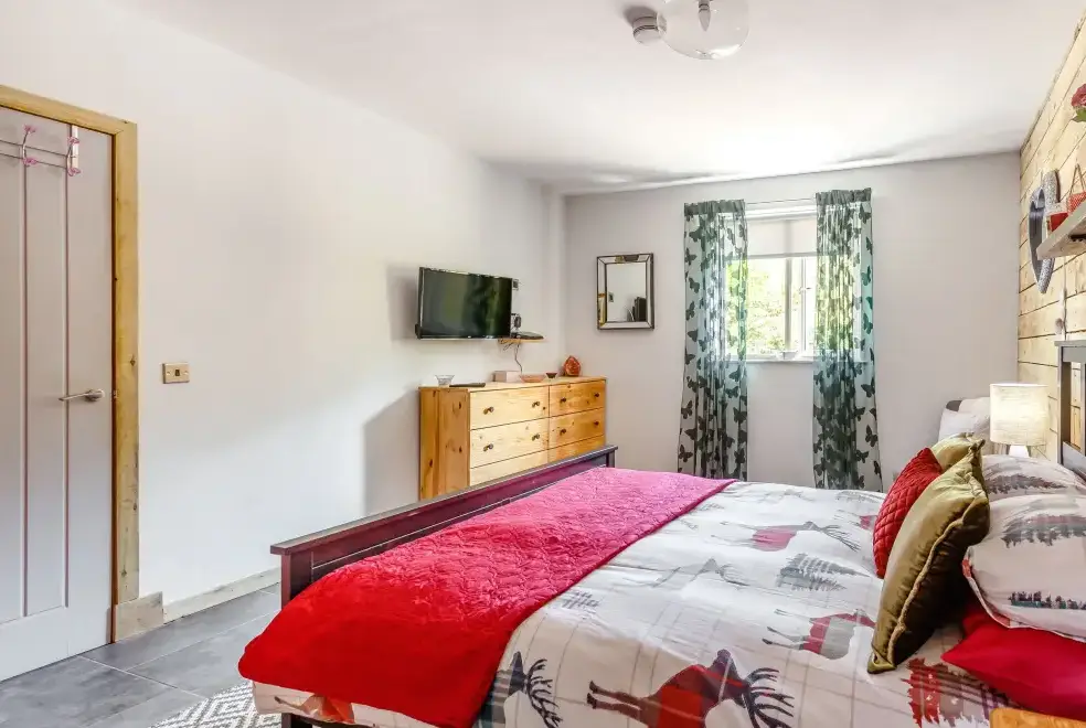 Bedroom at Grant Cottage