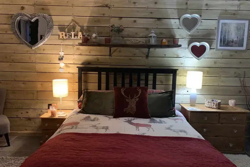 Bedroom at Grant Cottage