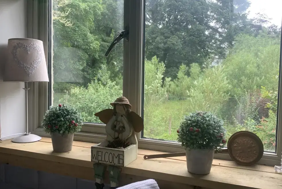 Countryside views at Grant Cottage