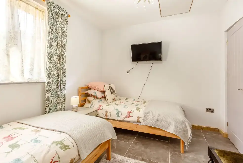 Bedroom at Grant Cottage