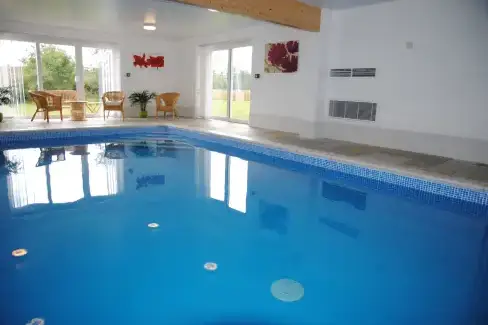 Private Swimming Pool at Gray Manes, Somerset