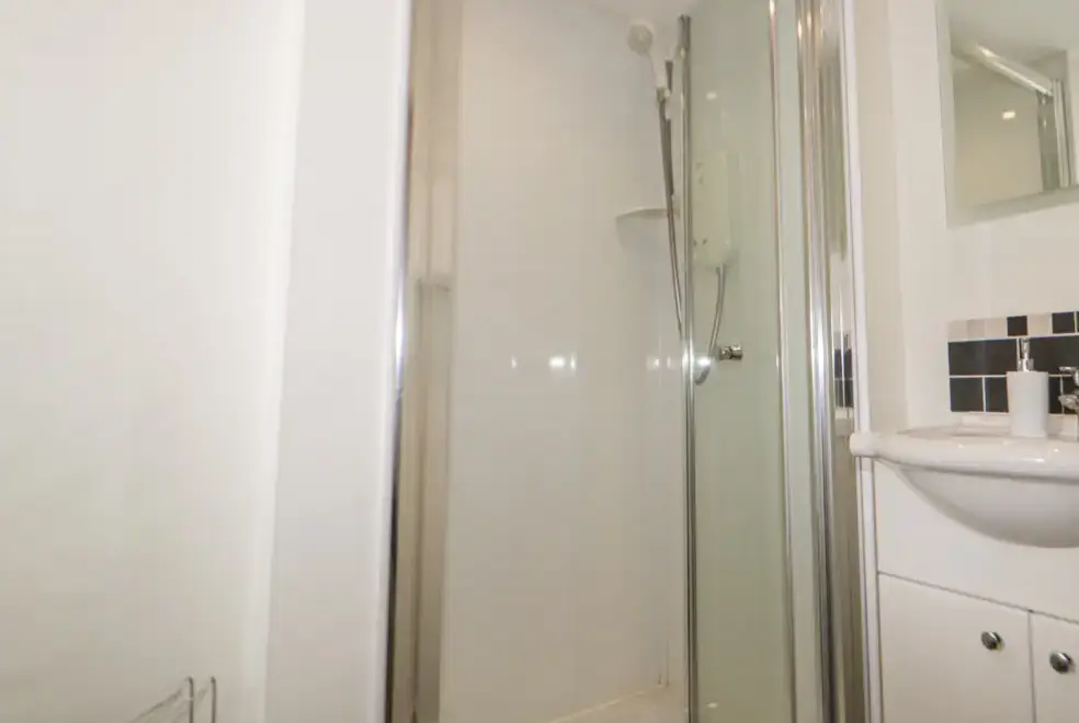 Shower room at Great Western Farmhouse