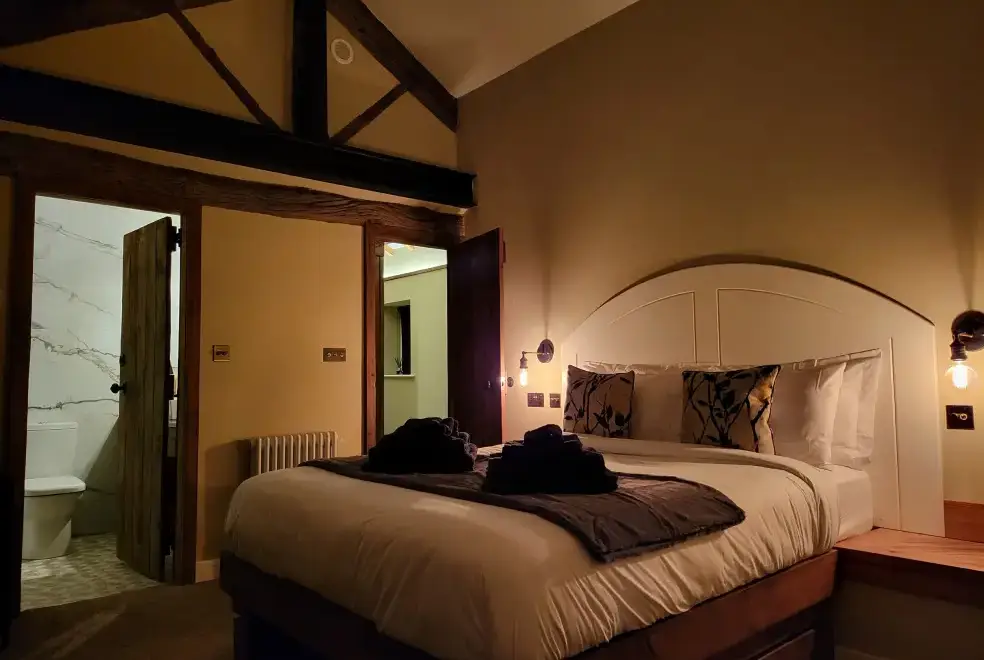 Bedroom at Green Barn