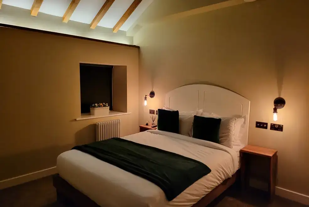 Bedroom at Green Barn