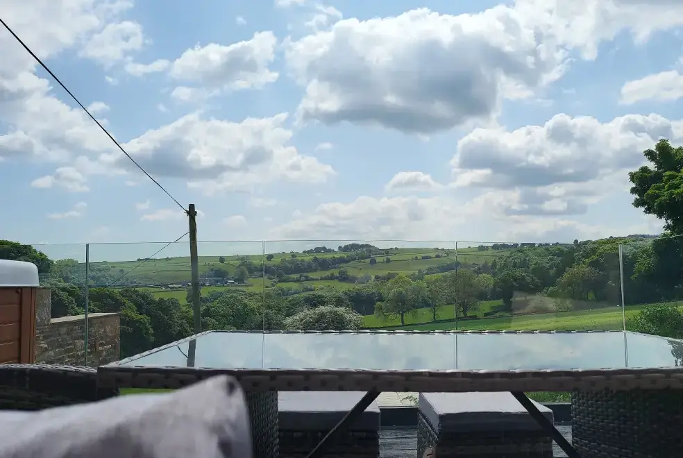 Countryside views at Green Barn