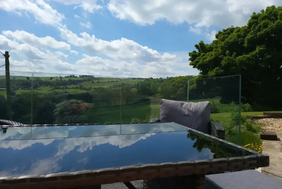 Countryside views at Green Barn