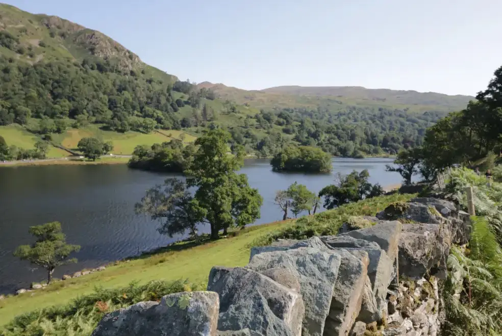 Countryside views at Green Stile Cottage
