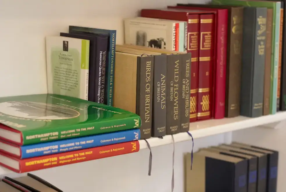 Library at Greens Norton House