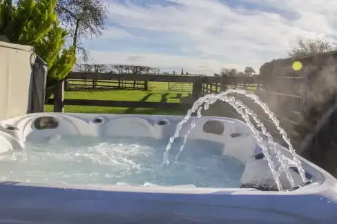 Private Hot Tub at Greens Norton House, Northamptonshire