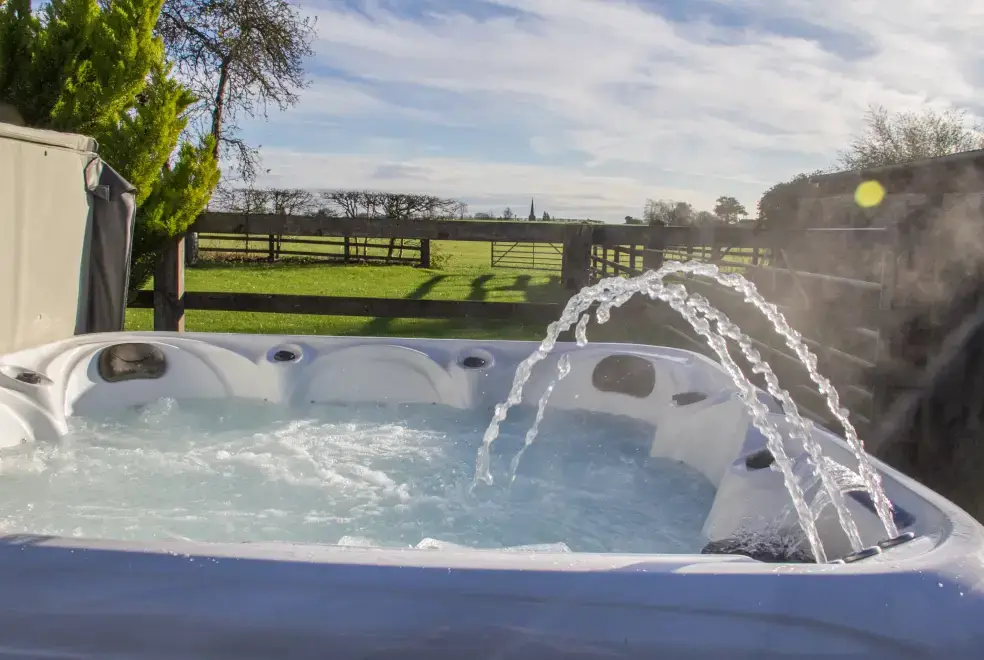 Private Hot Tub at Greens Norton House