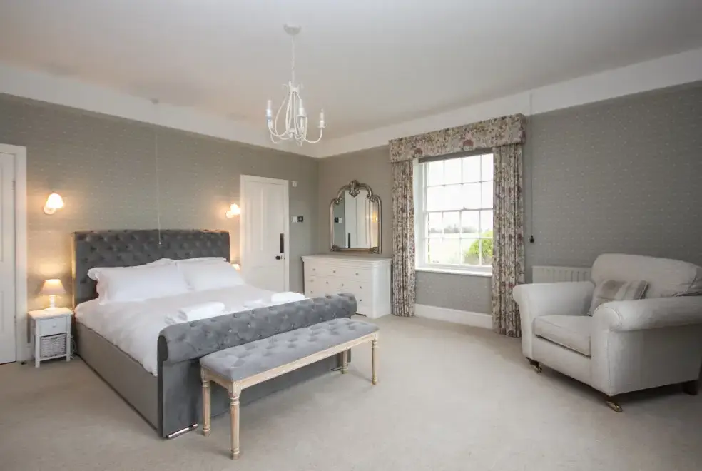 Bedroom at Greens Norton House