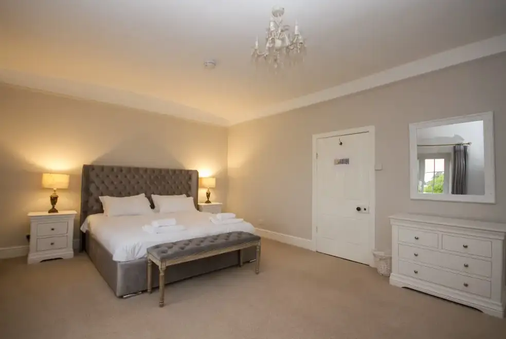 Bedroom at Greens Norton House