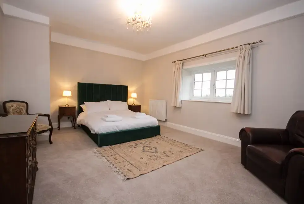 Bedroom at Greens Norton House