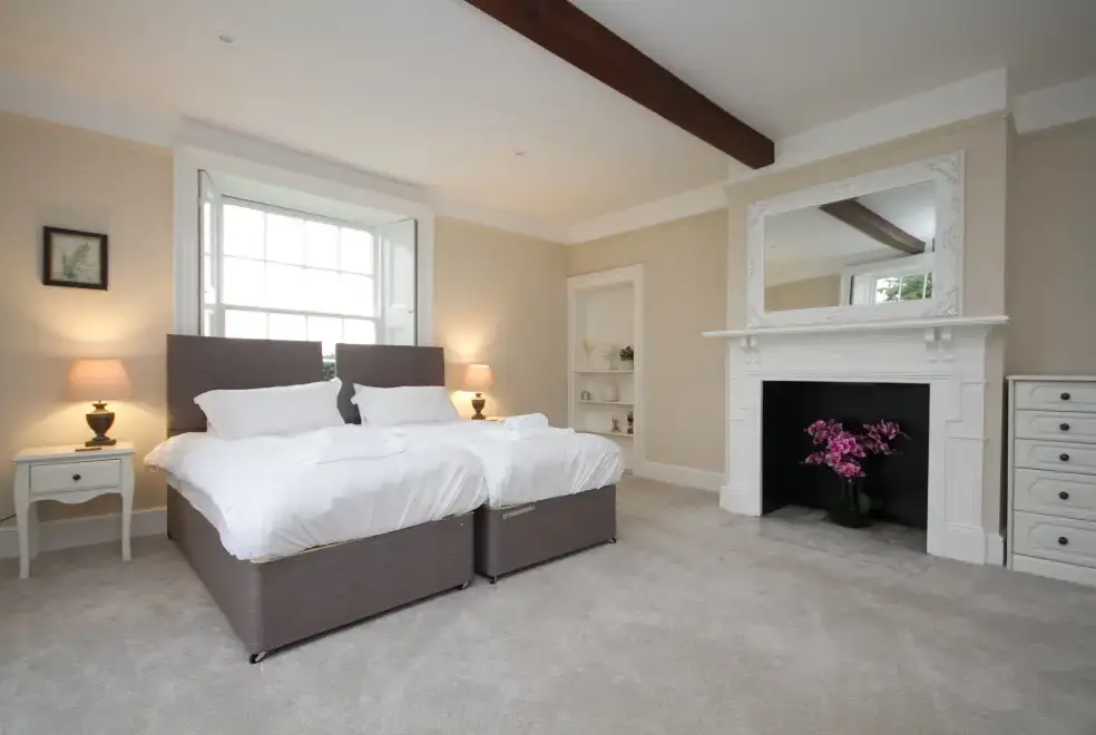 Bedroom at Greens Norton House