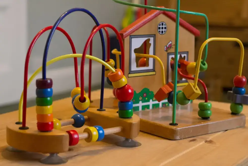 Children’s play area at Greens Norton House