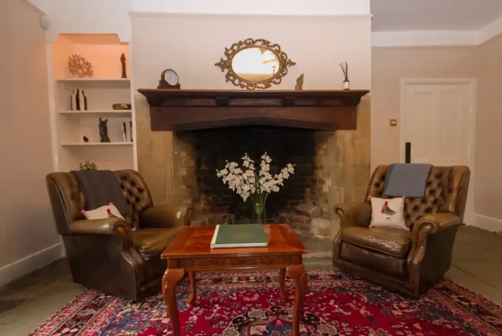 Drawing room at Greens Norton House