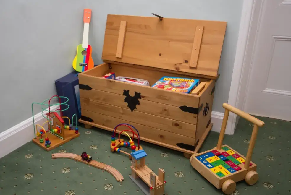 Children’s play area at Greens Norton House