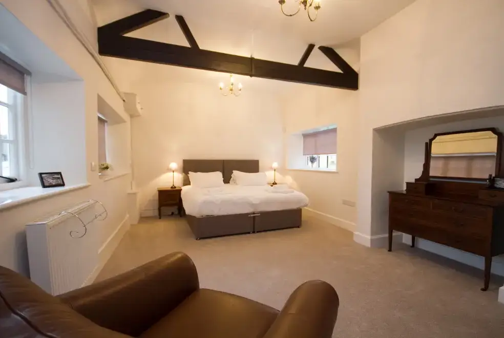 Bedroom at Greens Norton House