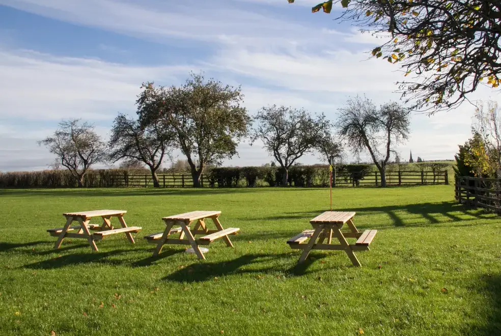 Countryside views at Greens Norton House