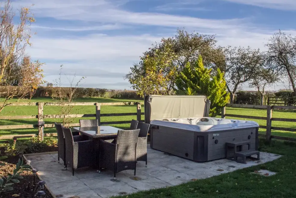 Private Hot Tub at Greens Norton House