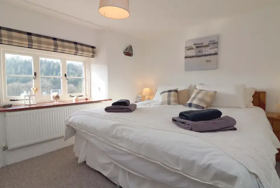 Bedroom at Greenslades Rural Retreat, Exmoor National Park