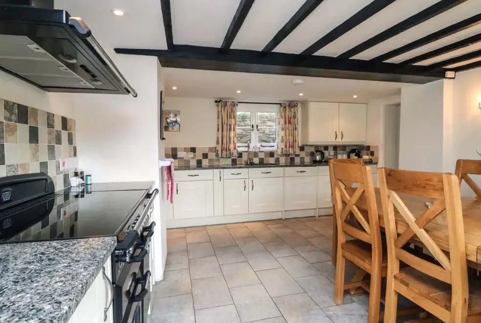 Kitchen/diner at Greenslades Rural Retreat, Exmoor National Park