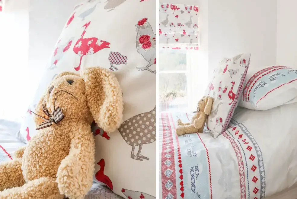 Bedroom at Greenslades Rural Retreat, Exmoor National Park