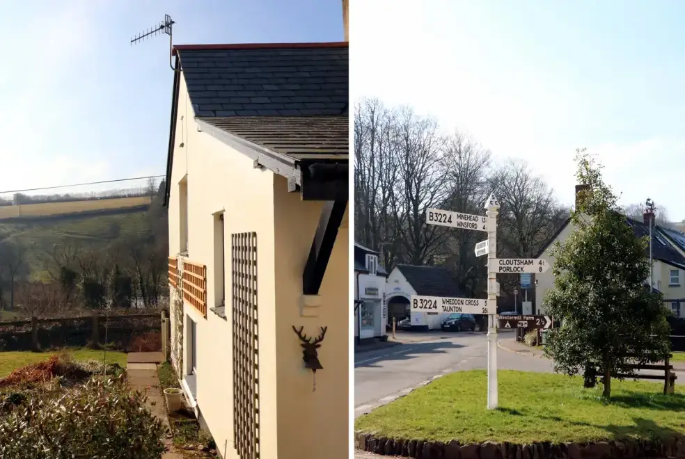 Surrounding area near Greenslades Rural Retreat, Exmoor National Park