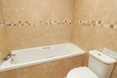 Family bathroom at Grey Croft, Northumberland