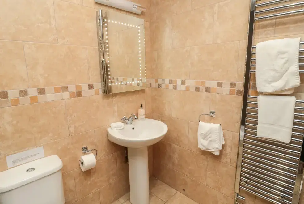 Shower room at Grey Croft