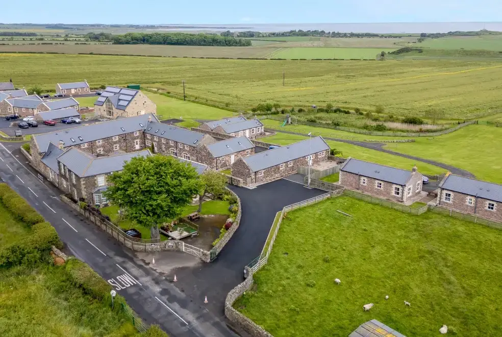 Countryside views at Grey Croft