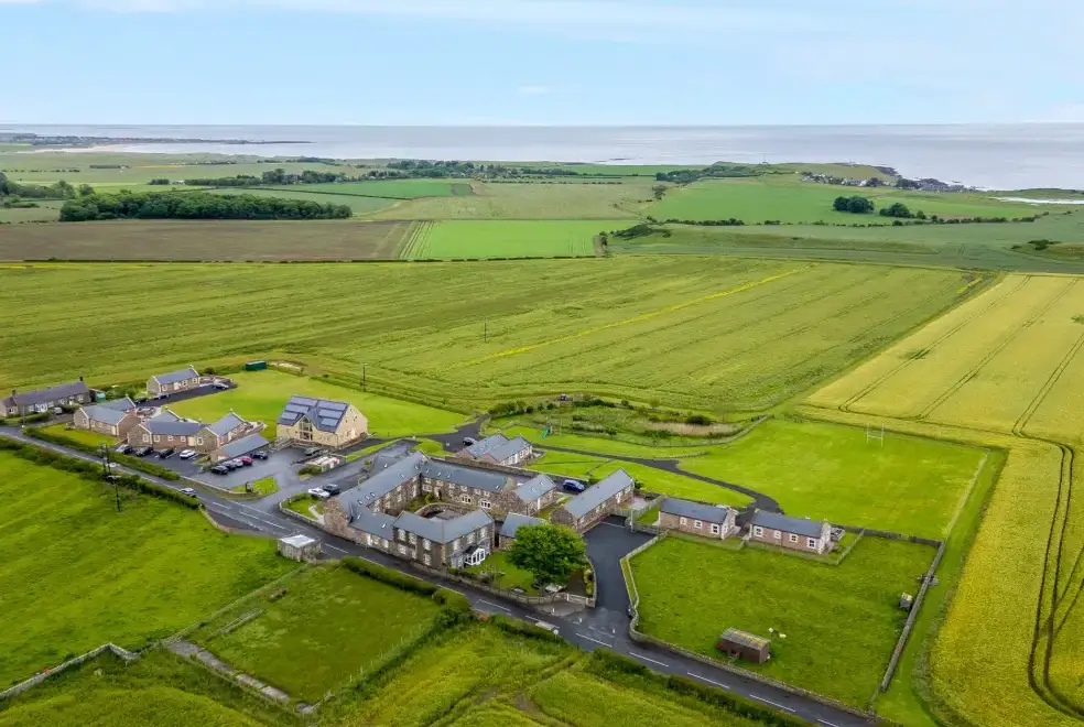 Countryside views at Grey Croft