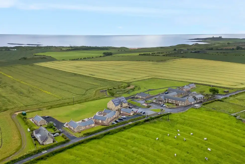 Countryside views at Grey Croft