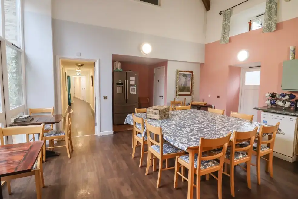 Kitchen/diner at Greyhound Barn