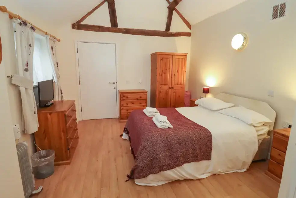 Bedroom at Greyhound Barn