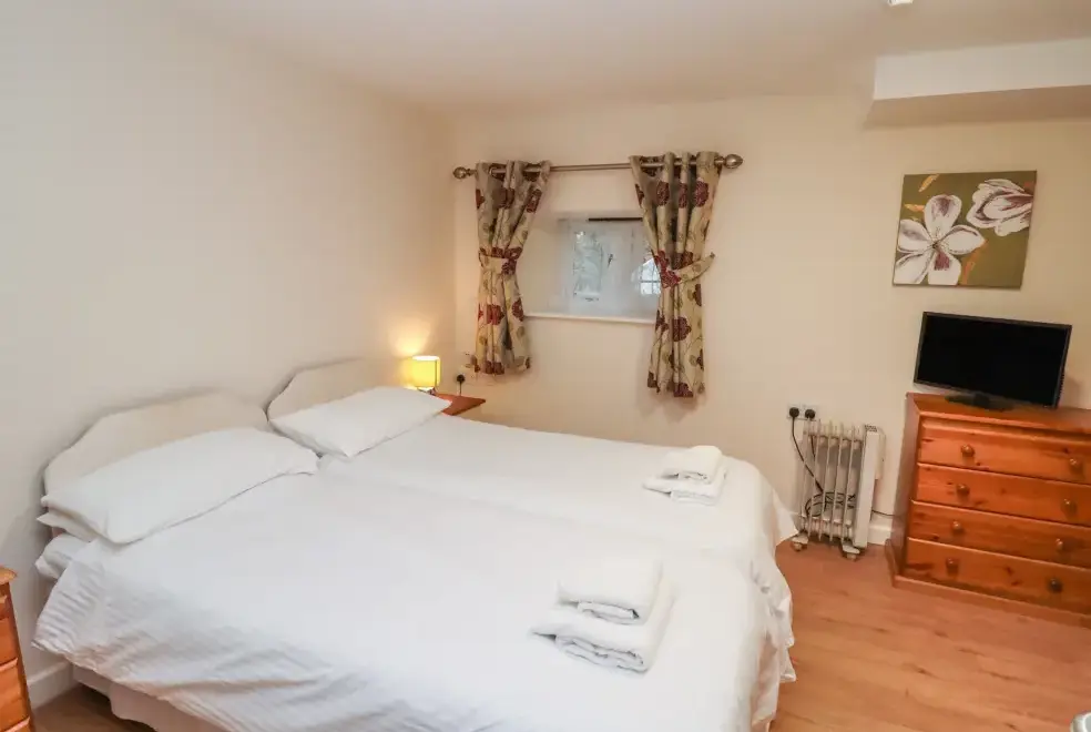 Bedroom at Greyhound Barn