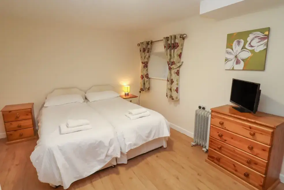 Bedroom at Greyhound Barn