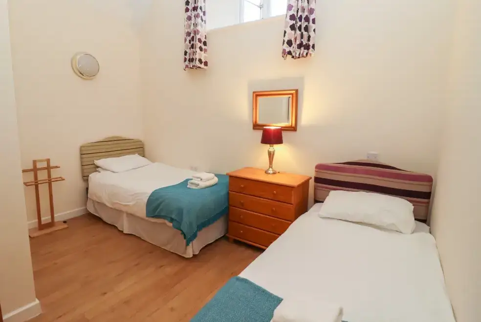 Bedroom at Greyhound Barn