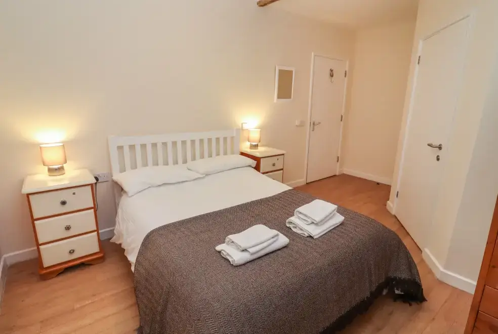 Bedroom at Greyhound Barn