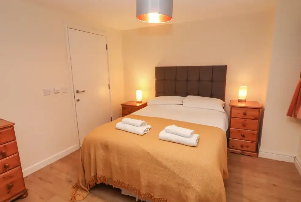 Bedroom at Greyhound Barn