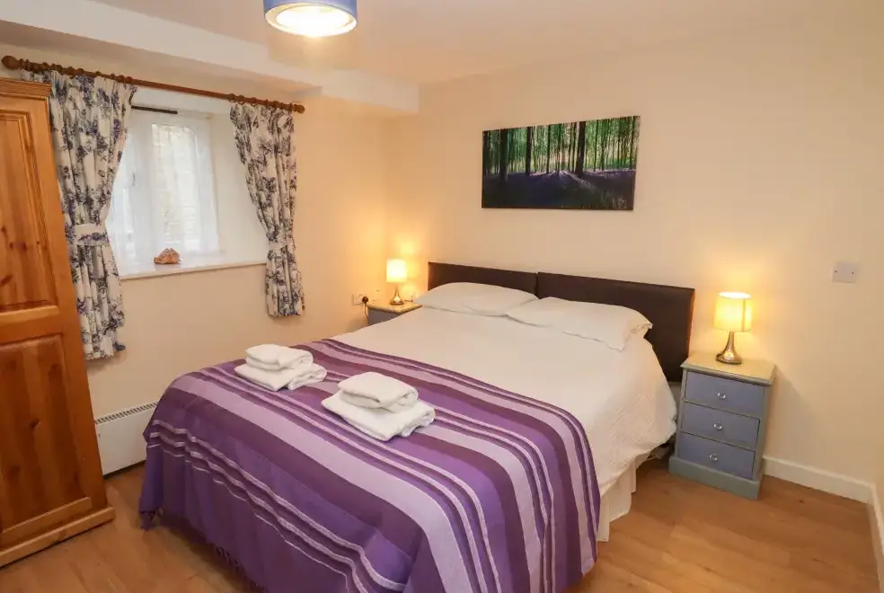 Bedroom at Greyhound Barn