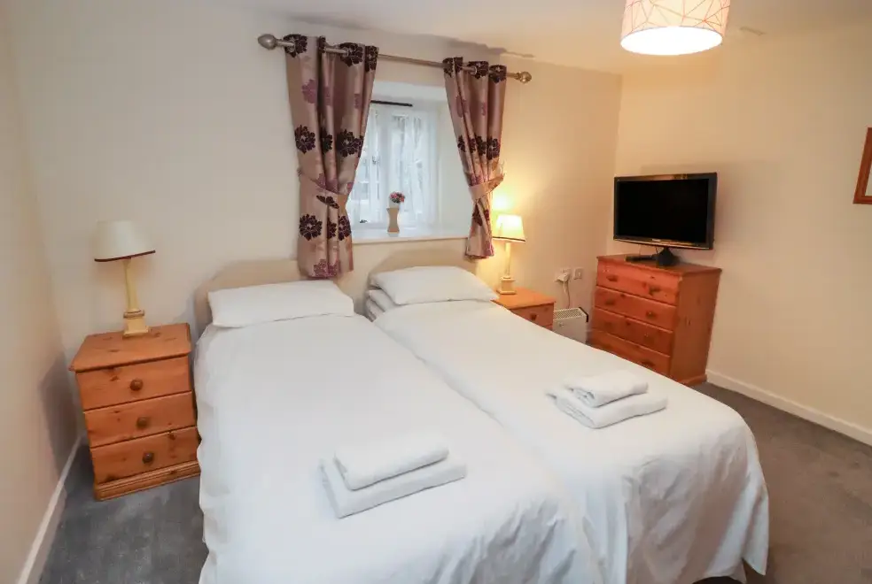 Bedroom at Greyhound Barn