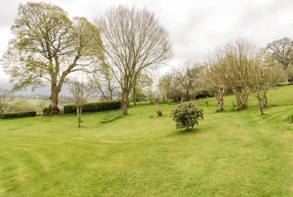 Countryside views at Groes Lwyd