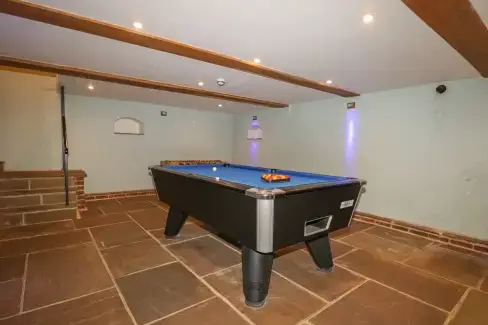 Games Room at Groomes Country House, Hampshire