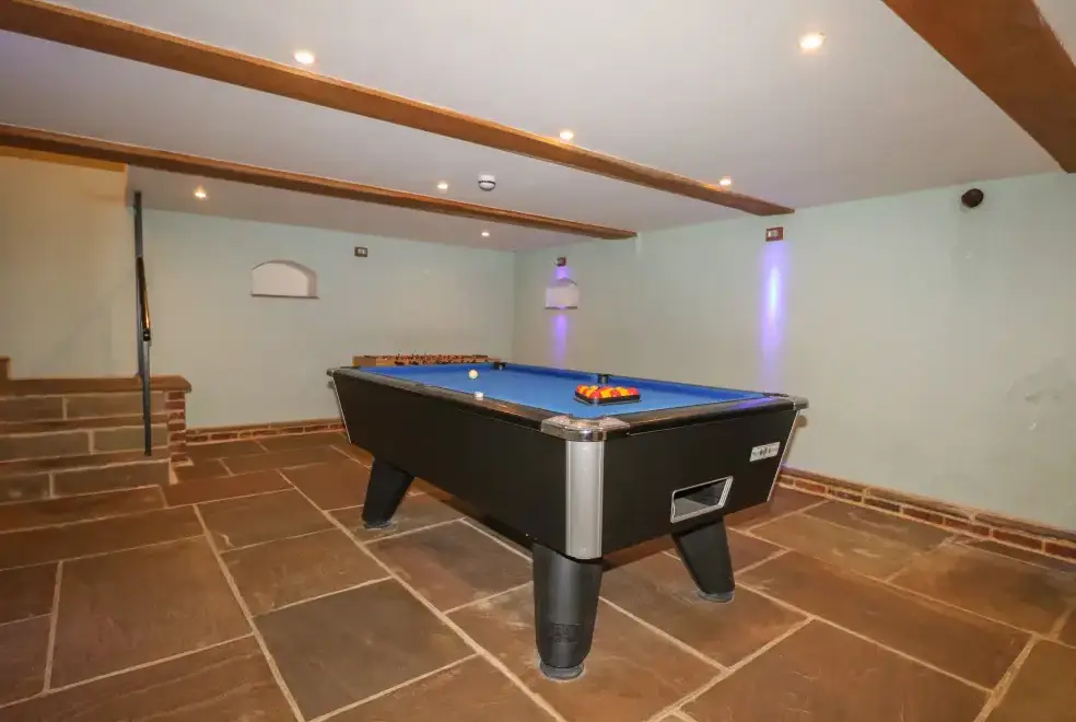 Games Room at Groomes Country House