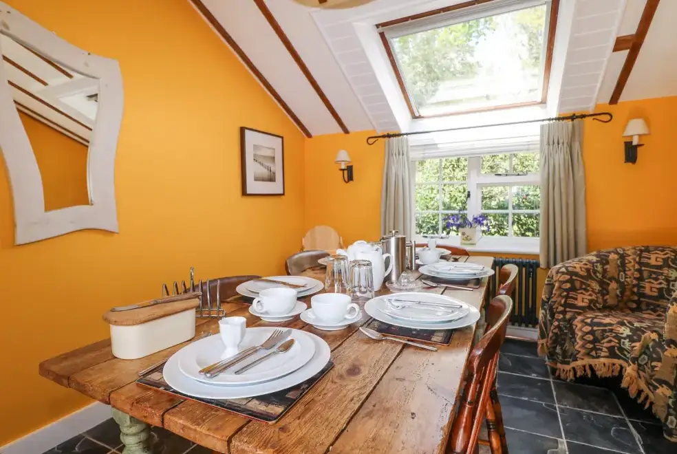 Kitchen/diner at Gun Hill Cottage