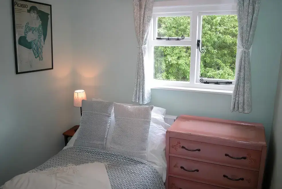 Bedroom at Gun Hill Cottage