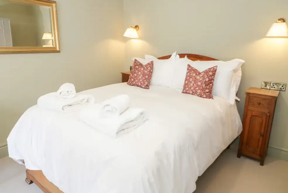 Bedroom at Gwern Borter Manor