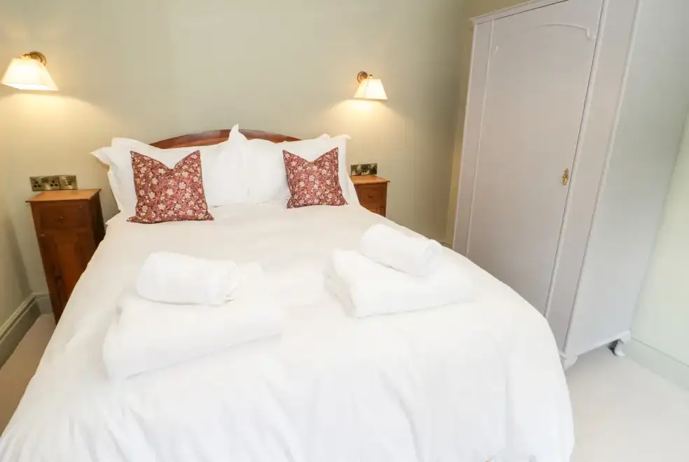 Bedroom at Gwern Borter Manor