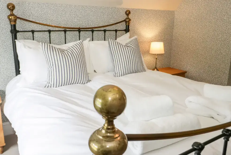 Bedroom at Gwern Borter Manor